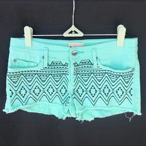 Mint Green Roxy Shorts 💛